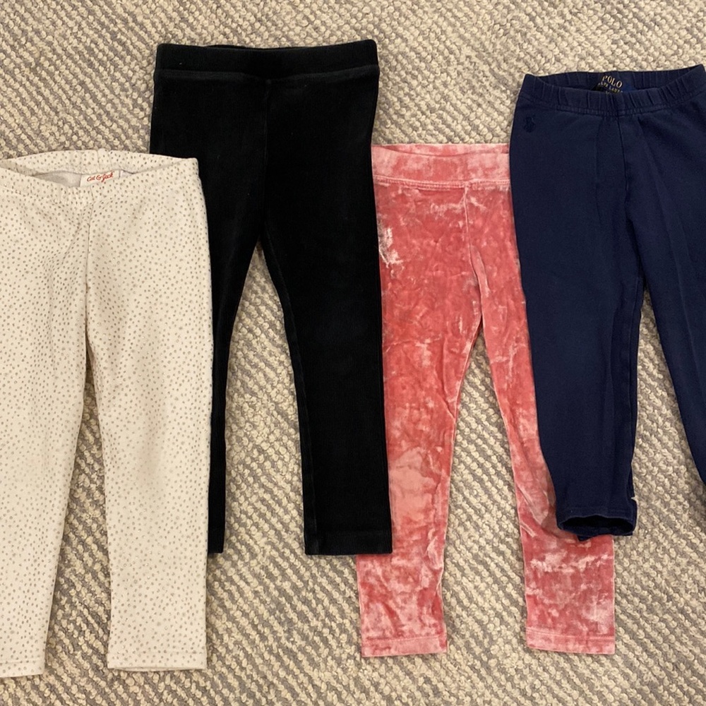 Girls 3T legging bundle - 4 pairs!